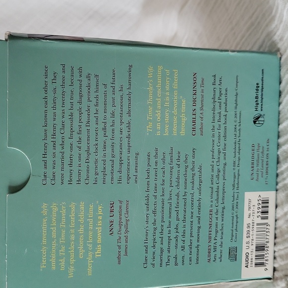 The Time Traveler's Wife by Audrey Niffenegger 2004 16 CDs Unabridged Audiobook - Picture 3 of 8